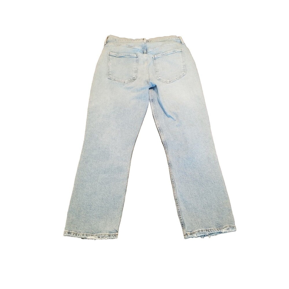 Agolde Light Blue Ankle & Cropped Jeans - Picture 3 of 6
